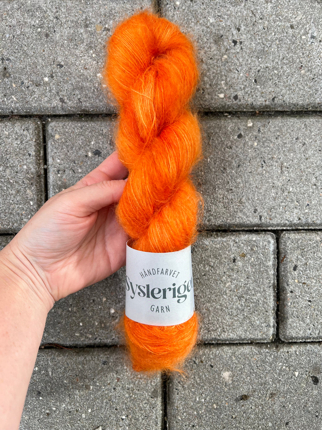 Sysleriget Silk Mohair | Sweet Orange