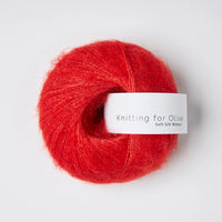 Knitting for Olive | Soft Silk Mohair Ribsrød