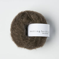Knitting for Olive | Soft Silk Mohair Mørk Elg