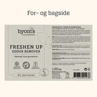 Byoms | Freshen Up Odour Remover, No Perfumes