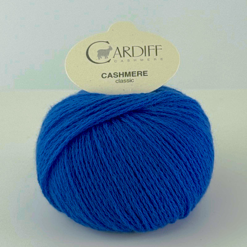 Cardiff Cashmere | Cashmere Classic Fiordaliso 637