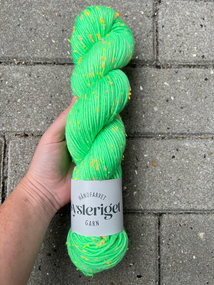 Sysleriget Neon Tweed DK | Toxic Green