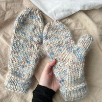 Strikkeopskrift | Chunky Winter Mittens