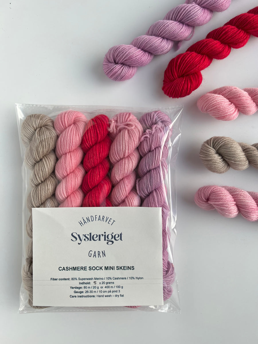 Sysleriget Cashmere Sock | Love Mini Skeins