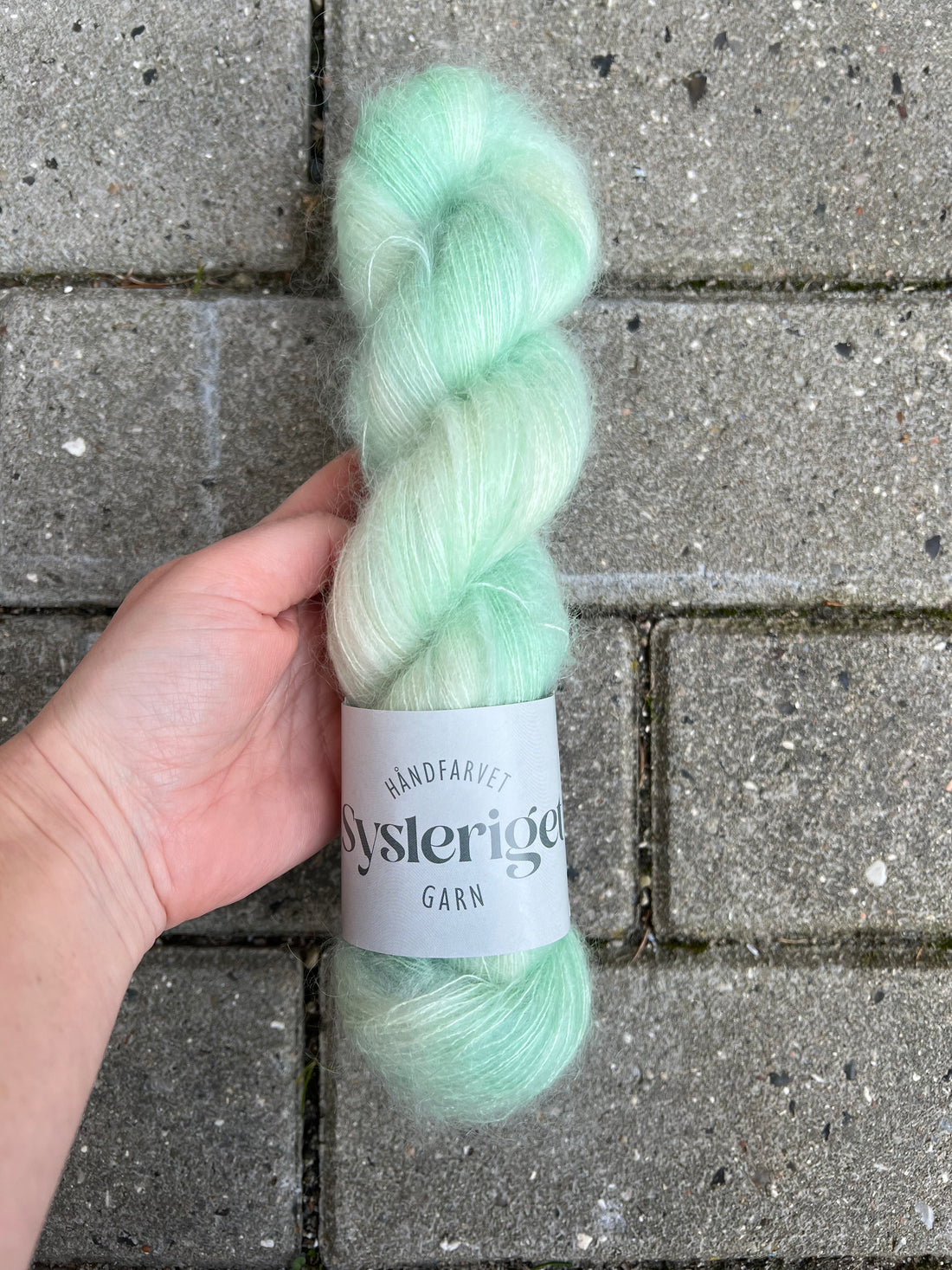 Sysleriget Silk Mohair | Minty Milkshake