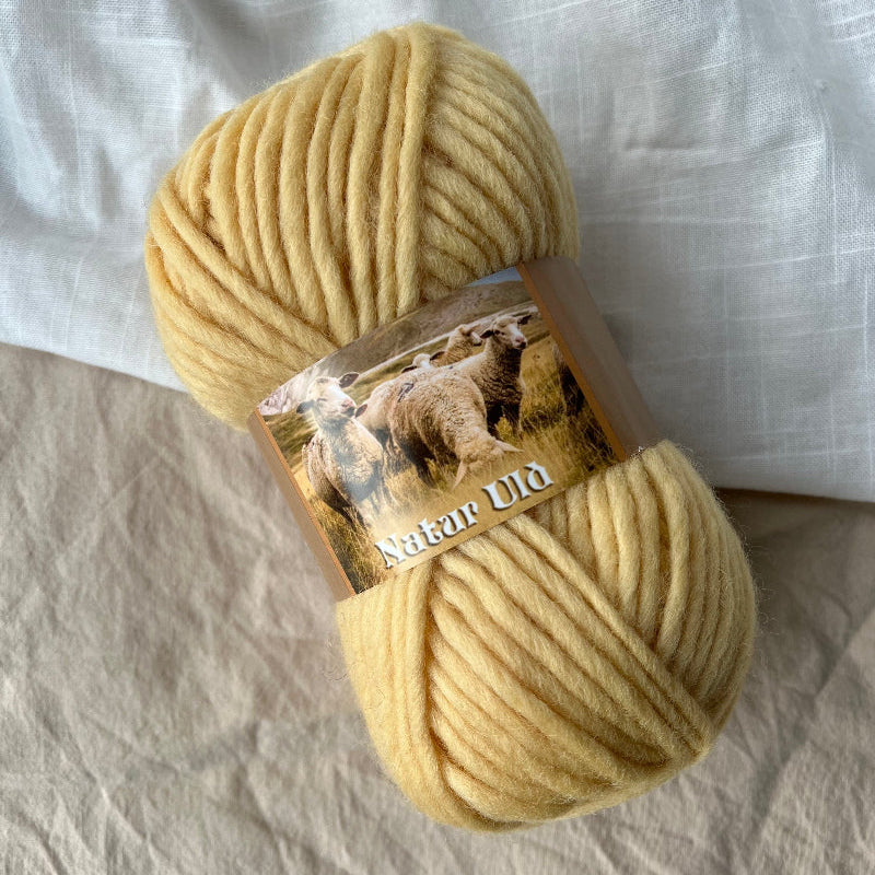 Hjertegarn | Natur Uld fv. 822