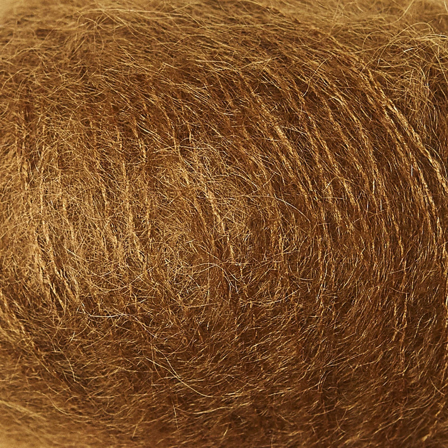 Knitting for Olive | Soft Silk Mohair Okkerbrun