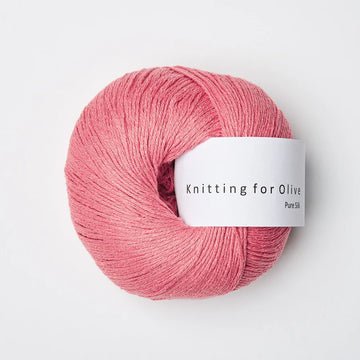 Knitting for Olive | Pure Silk Hindbærpink