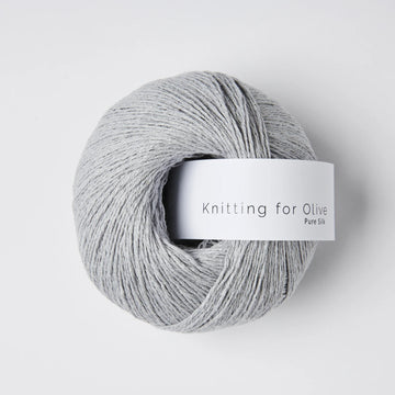 Knitting for Olive | Pure Silk Dyn Pudderblå