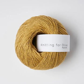 Knitting for Olive | Pure Silk Støvet Honning