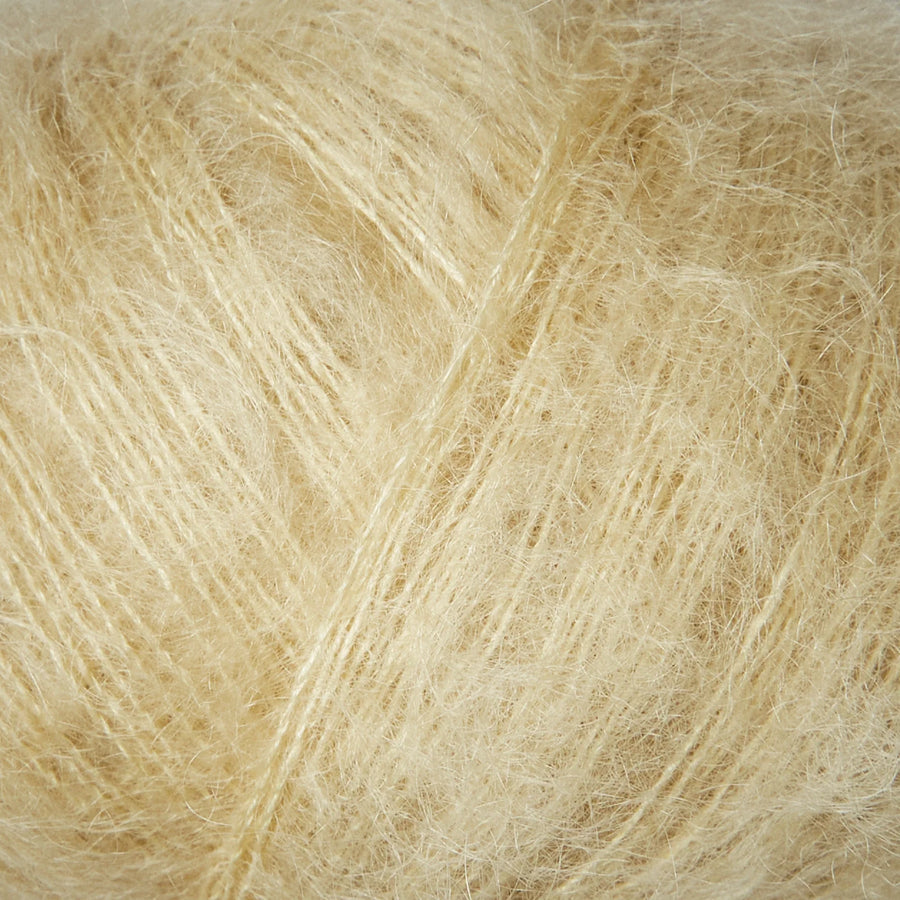 Knitting for Olive | Soft Silk Mohair Støvet Banan