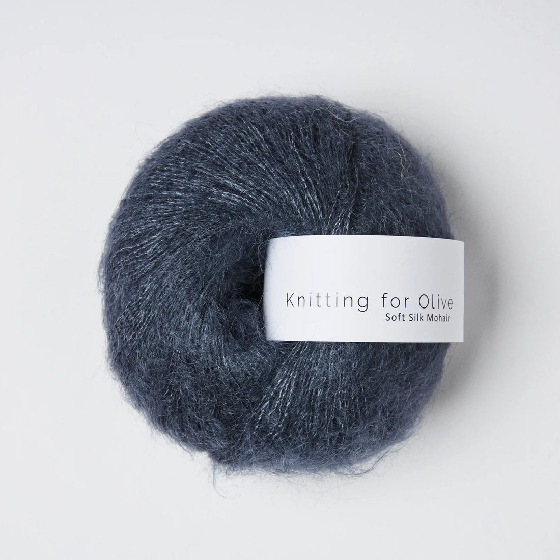 Knitting for Olive | Soft Silk Mohair Støvet Blåhval