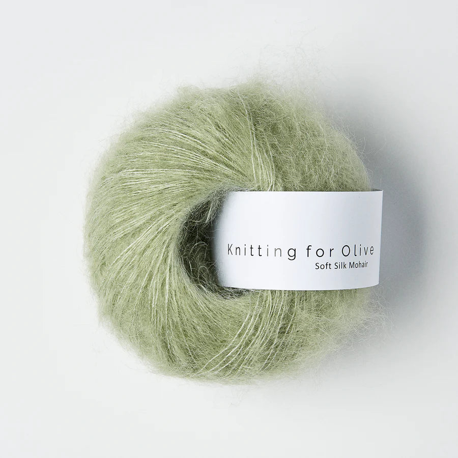 Knitting for Olive | Soft Silk Mohair Støvet Artiskok