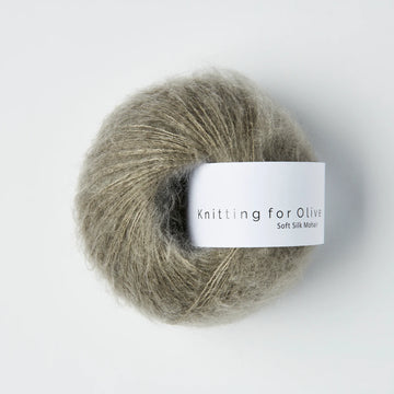 Knitting for Olive | Soft Silk Mohair Støvet Elg