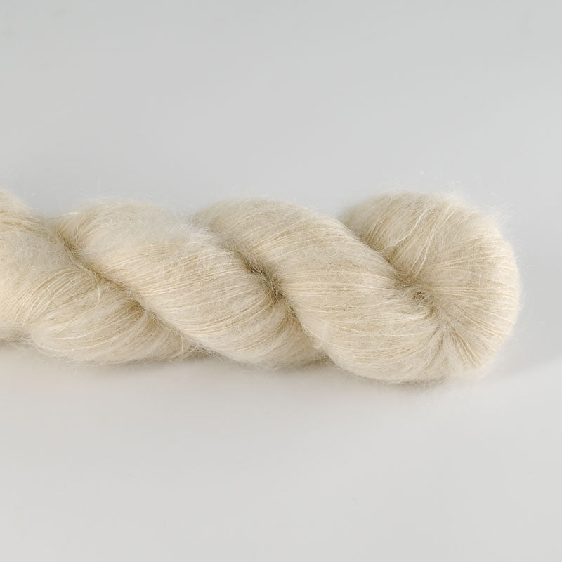 Sysleriget Silk Mohair | Ufarvet