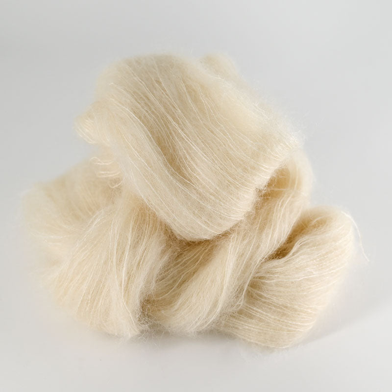 Sysleriget Silk Mohair | Ufarvet