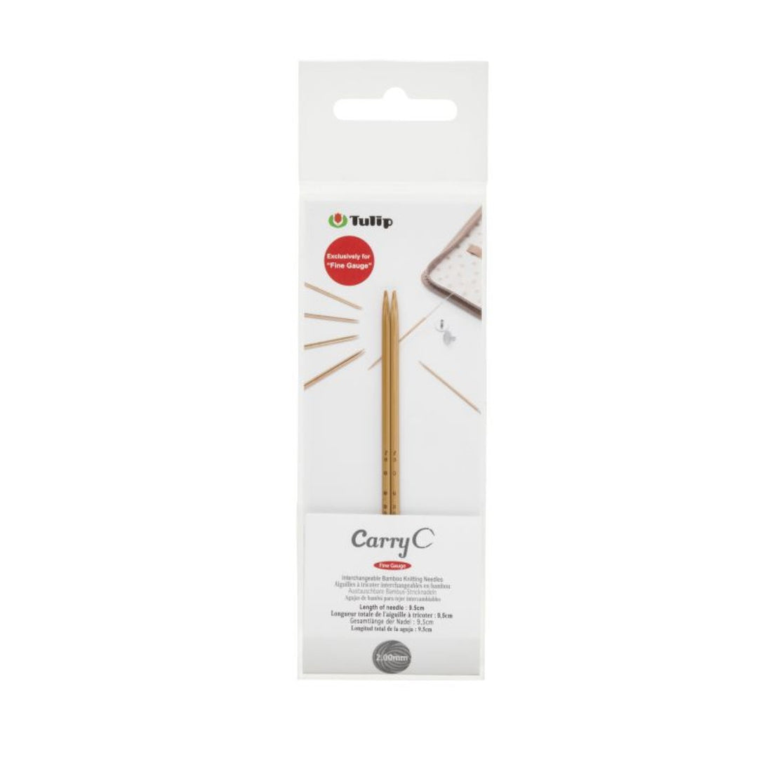 Tulip | Carry C Fine Gauge Pindespidser 12 cm