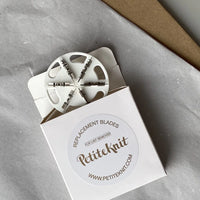 PetiteKnit | Refresh Your Knit With Petiteknit" - extra knife blades