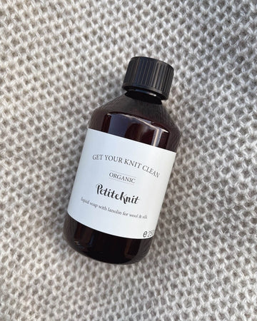 Wool soap | Get Your Knit Clean With Help From PetiteKnit 250 ml 