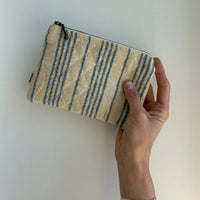 PetiteKnit | Knitter's Tool Purse | Striped Seersucker