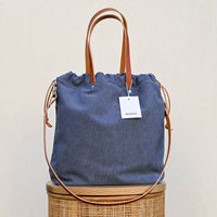 Minuk | Knitted bag - Light blue