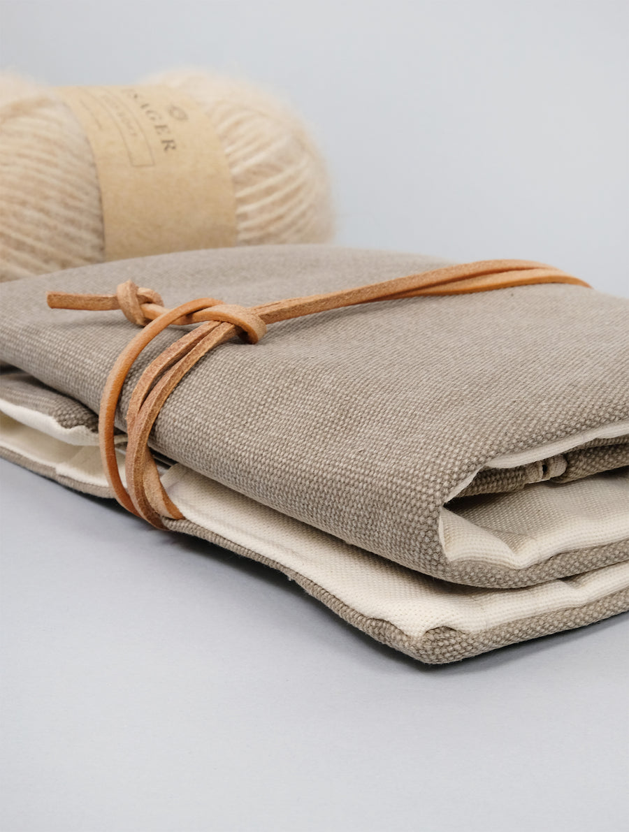 Minuk | Knitting needle case - Taupe